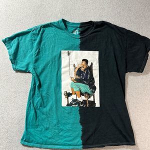 Retro 90's Legend Shirt Mens 2X Graphic T-Shirt Blue Black Crew Neck VTG